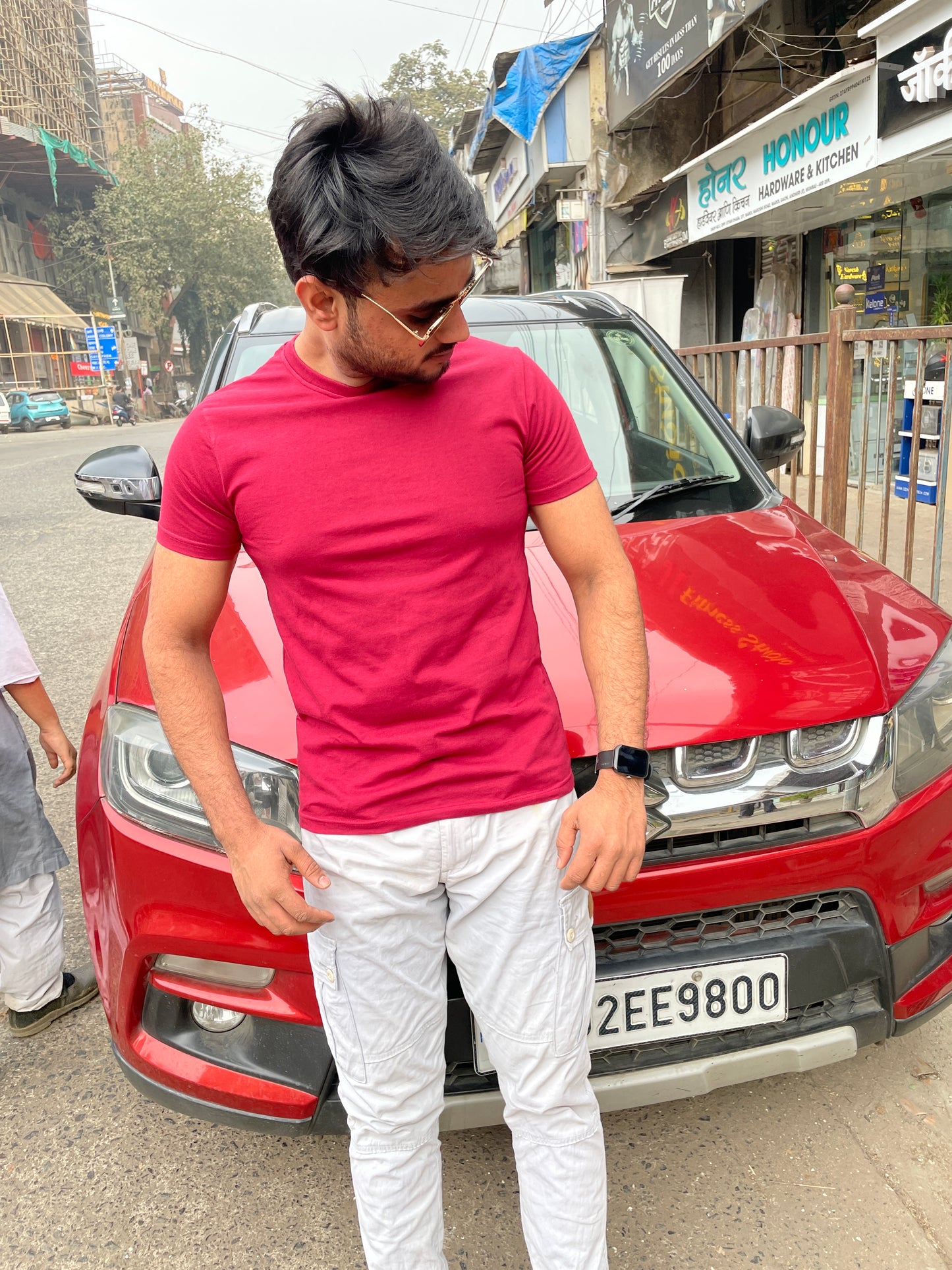 Maroon Basic Tshirt (Use discount code BASIC999 for three colours or above)