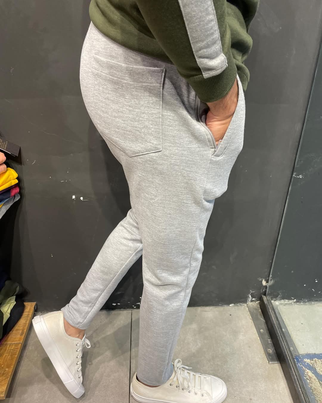 Grey Track-pant